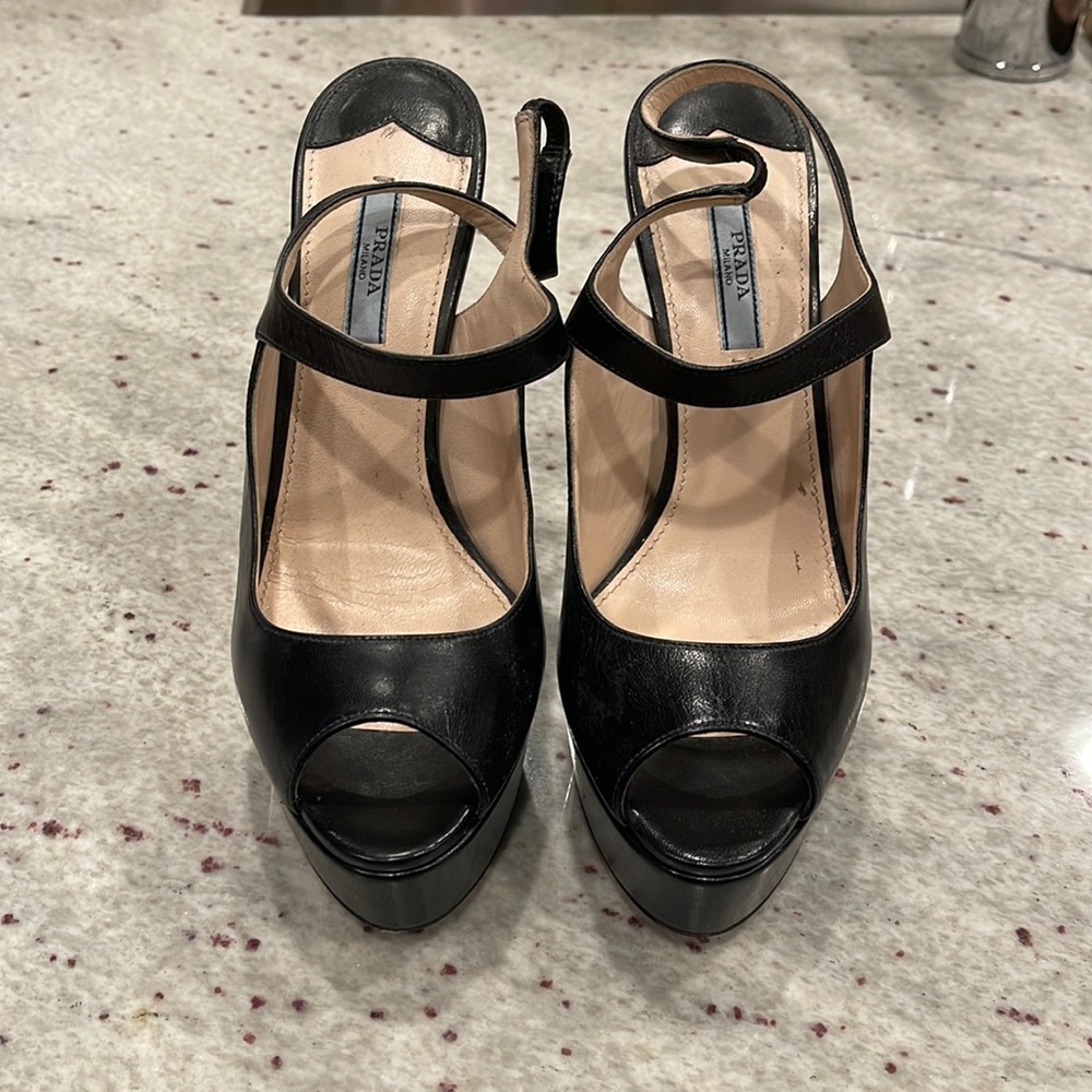 Prada Heels - size 39. Worn a handful of times - great condition.